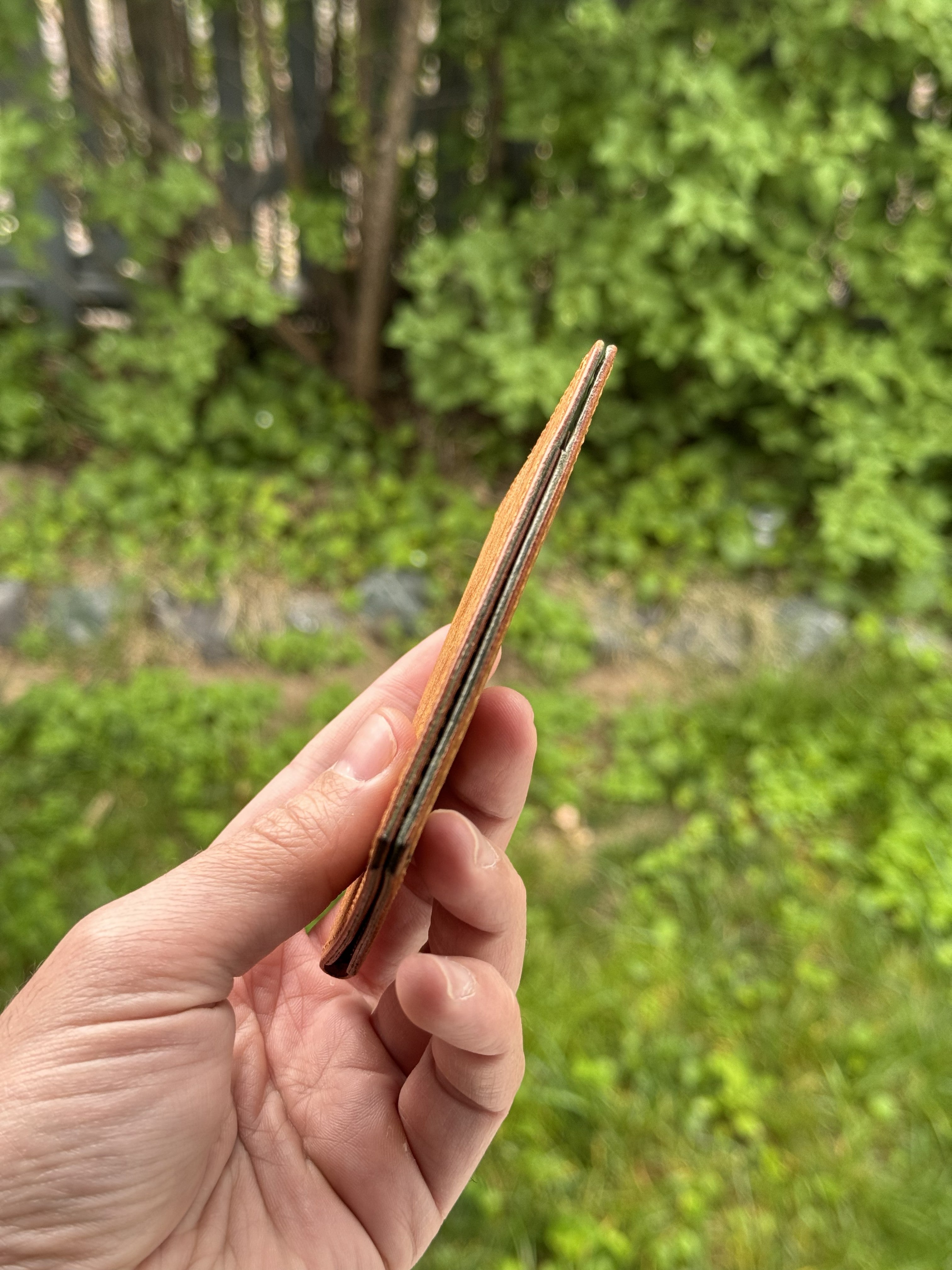Cevanto wallet side view